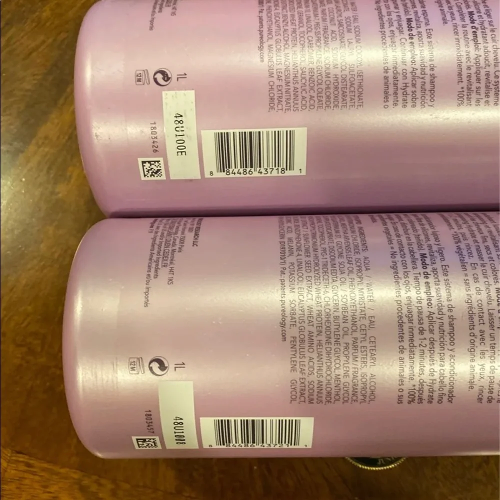 Pureology Hydrate Sheer Shampoo Conditioner 33.8